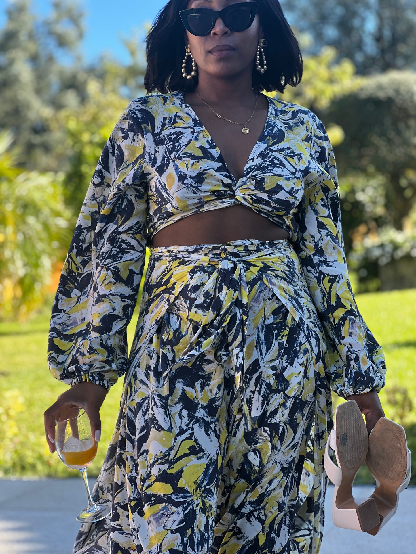 🌻 MAGIC PANT CLASSIQUE VISCOSE / COTON À MOTIF