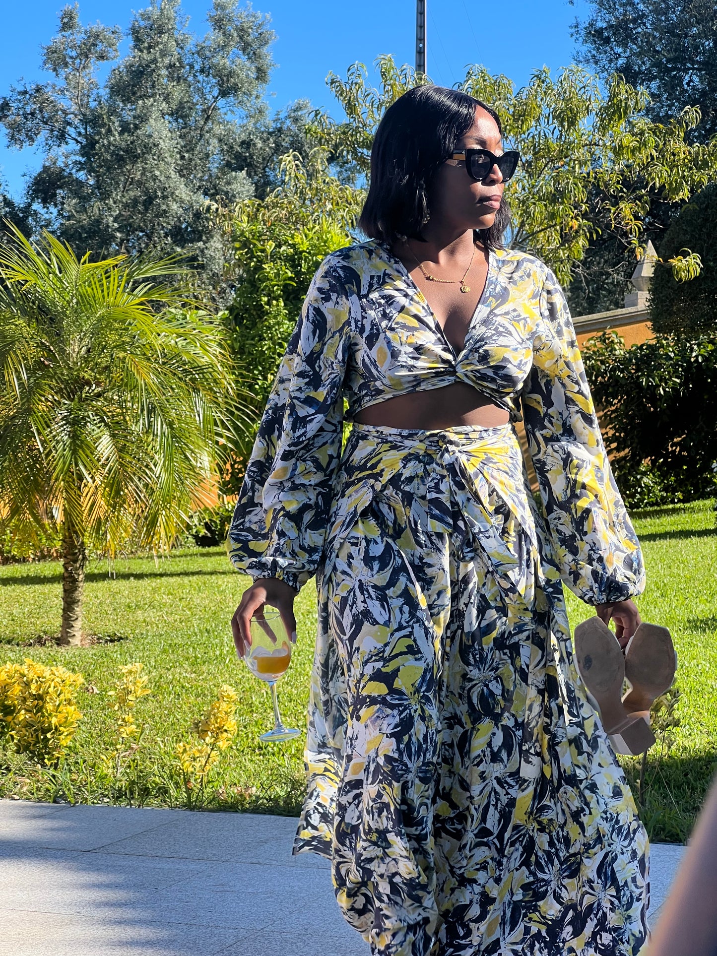 🌻 MAGIC PANT CLASSIQUE VISCOSE / COTON À MOTIF