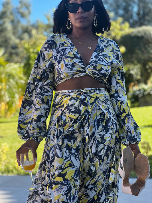 ⏳ MAGIC BLOUSE CLASSIQUE À MOTIF - EN PRÉCOMMANDE